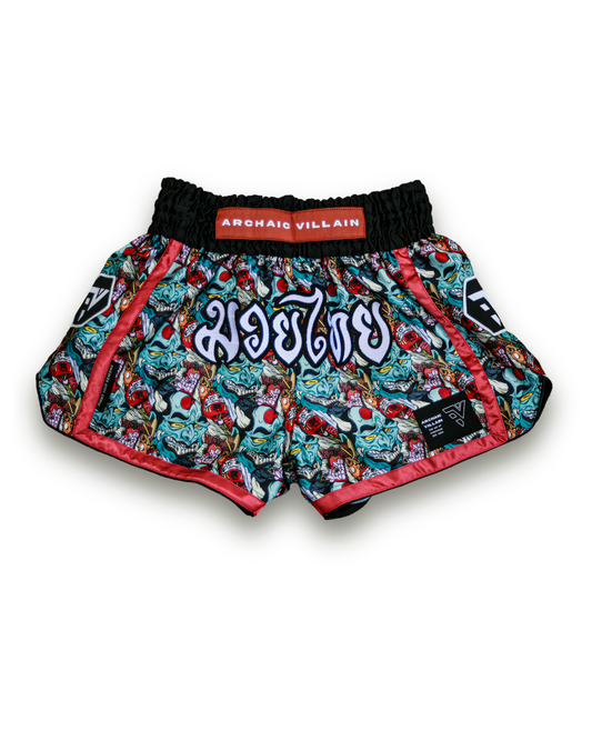 "INNER ONI" Muay Thai Shorts